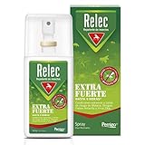Relec Extra Fuerte Spray Antimosquitos, Repelente de Mosquitos, Eficaz Contra El Mosquito Tigre,...