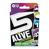 Hasbro Gaming 5 Alive, para niños, Divertido Juego para Toda la Familia, Juego de Cartas para 2 a 6...