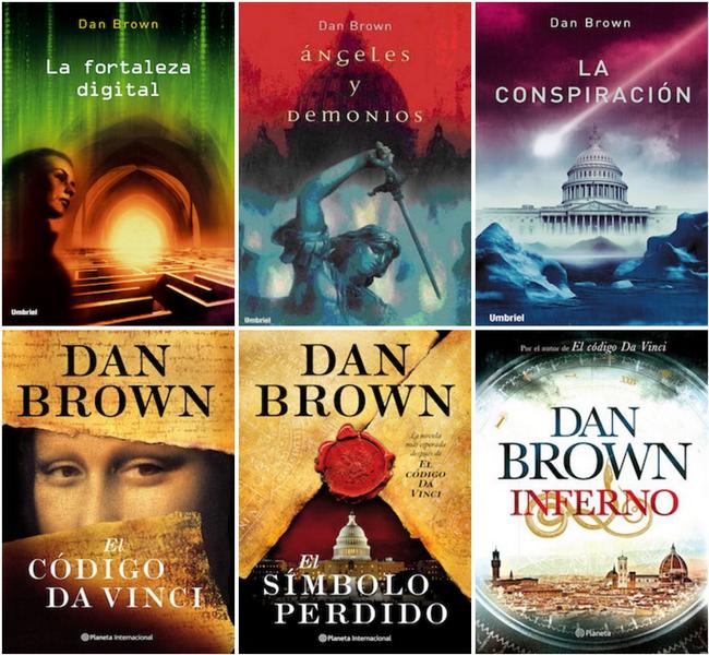 libros dan brown