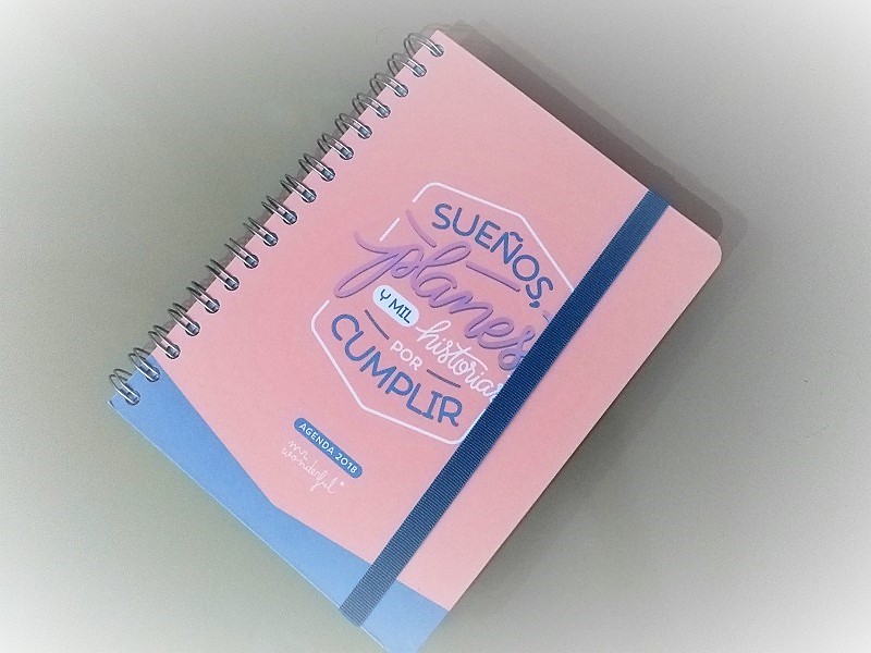 Agenda Mr Wonderful 2018, fotos de su interior y nuestras impresiones