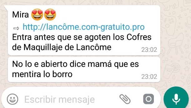 Lancome regala cofres de maquillaje Lancome regala cofres de maquillaje