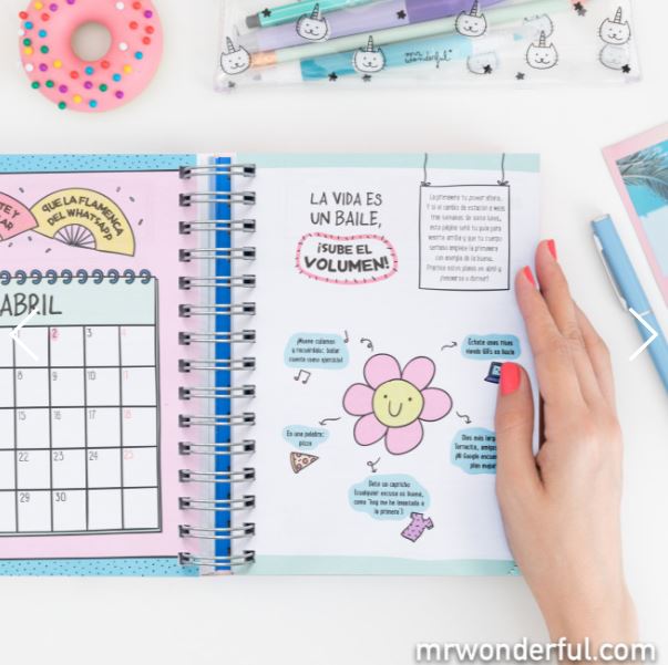 💥 AGENDA MR WONDERFUL 2020 2021 Fotos de las nuevas agendas