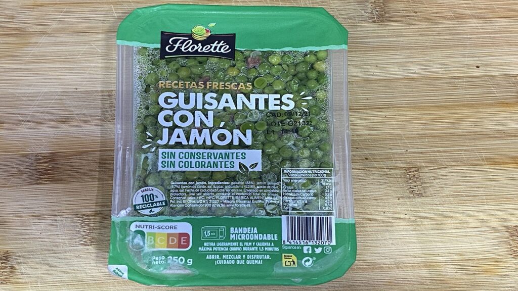 florette verduras para microondas