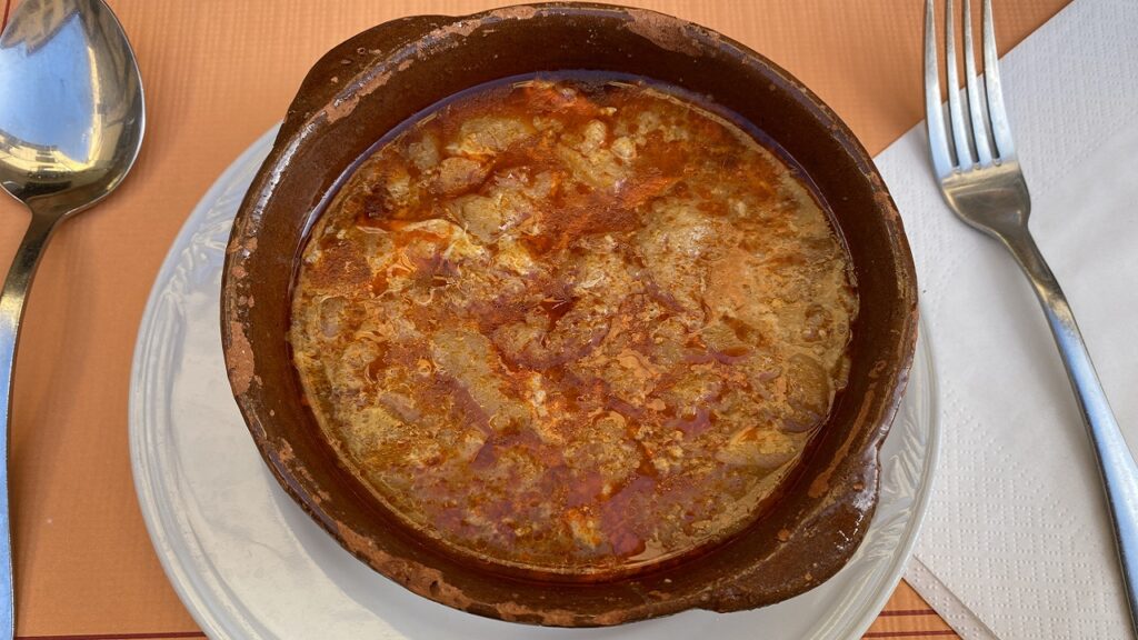 Sopa Castellana restaurante la panera segovia