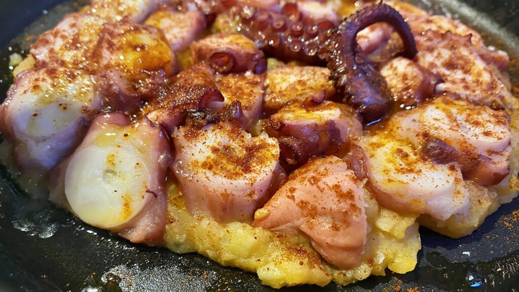 pulpo a feira pristino