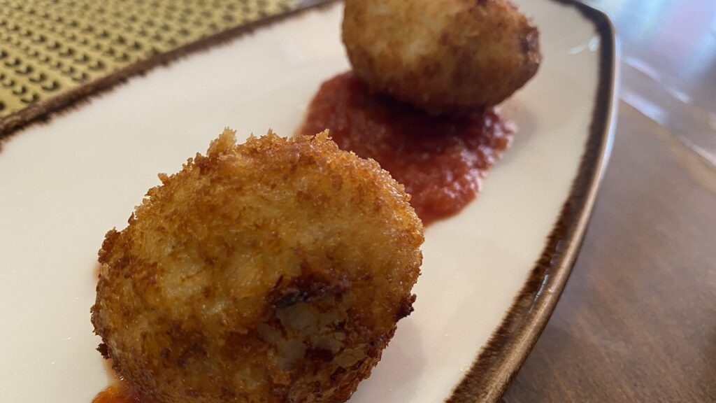 La Parrilla de Arganda croquetas