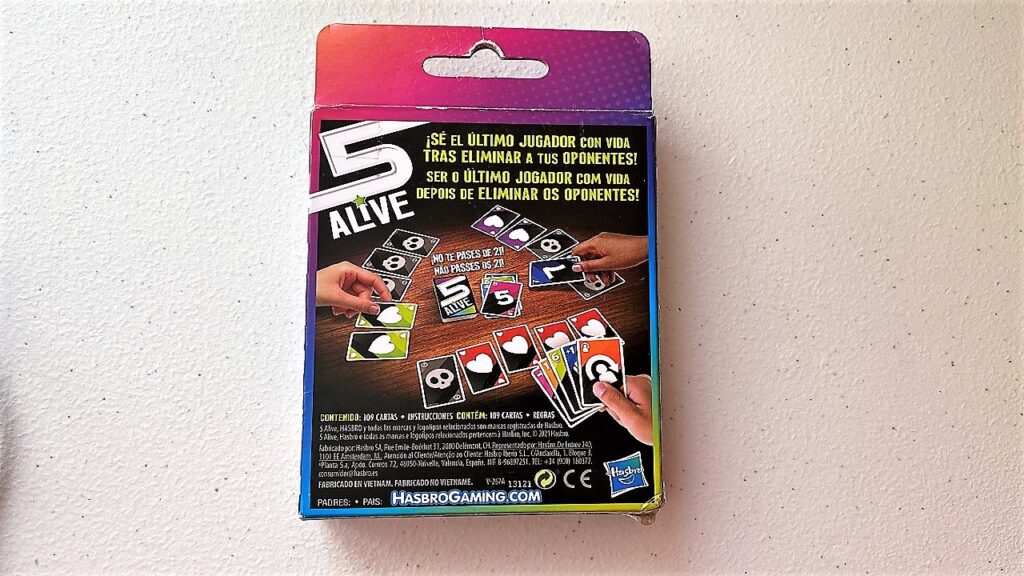 Cartas Five Alive