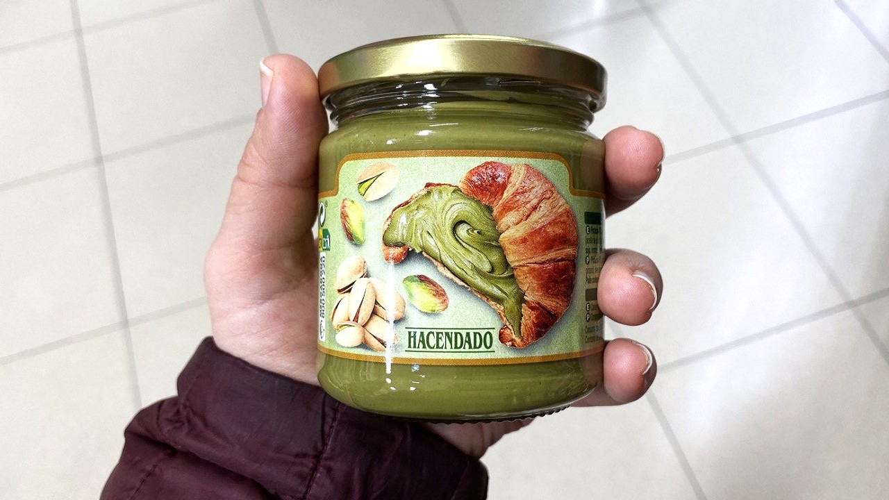 crema de pistacho de hacendado